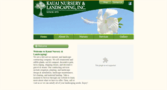 Desktop Screenshot of kauainursery.com